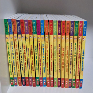 제로니모 스틸턴 챕터북 1-20권 판매해요(음원있음, 택포) 이미지