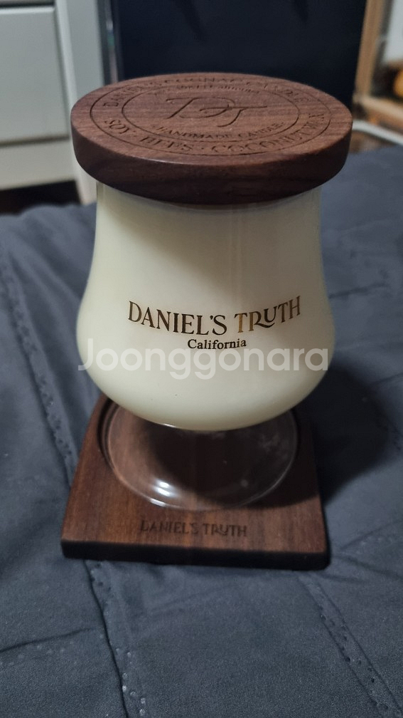 다니엘 트루스 코냑 캔들 올리브 릿지 향초--1
