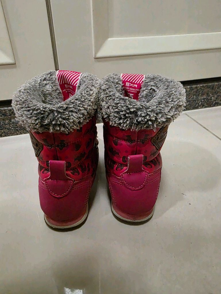 여아 부츠 150, 털구두--2