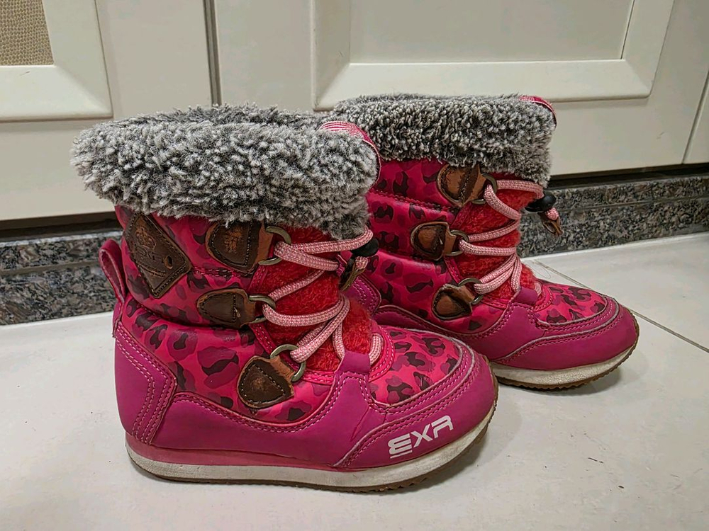 여아 부츠 150, 털구두--3