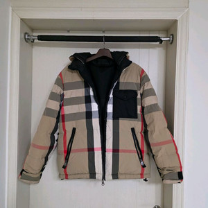 버버리 리버시블 패딩 xl 정품