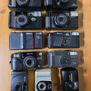 소품용 빈티지 필름카메라 이미지