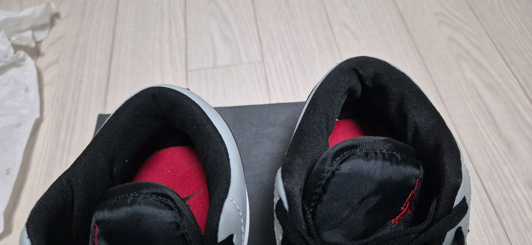 나이키 에어조던1 로우 그레이 230 이미지