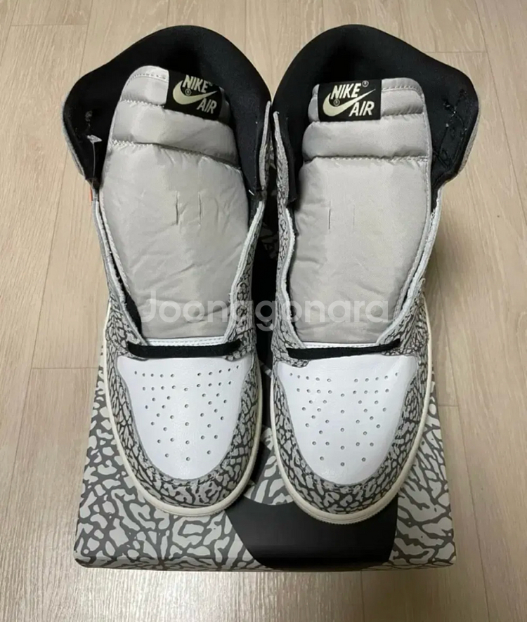 조던 1 하이 시멘트 285--1