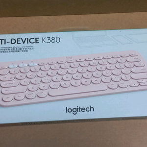 로지텍 K380 블루투스 키보드 + 페블 마우스