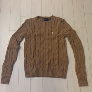 여성 폴로 100% 코튼 니트 S