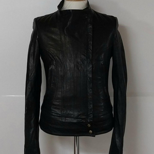 55)시스템 한섬 여성 양가죽 라이더 자켓점퍼 이미지