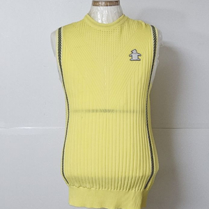 66)먼싱웨어 골프웨어 스판 조끼베스트