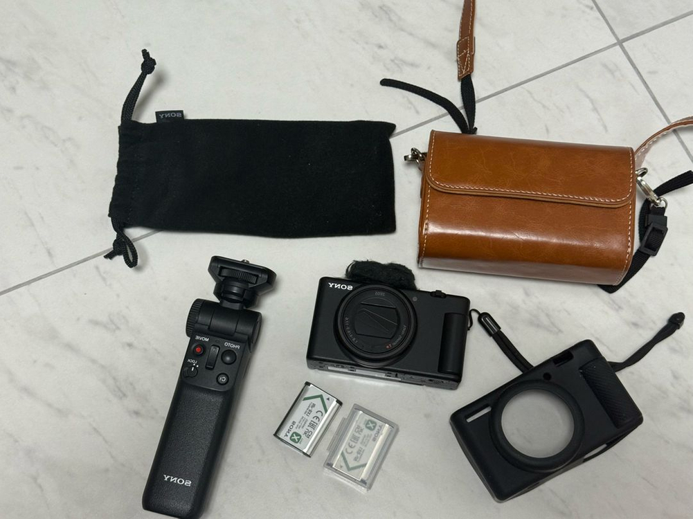 소니 ZV-1 m2 카메라 / 슈팅그립 풀세트--0