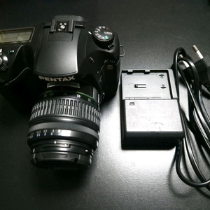 펜탁스 DSLR 카메라 K10D와 18-55mm 번들 렌즈