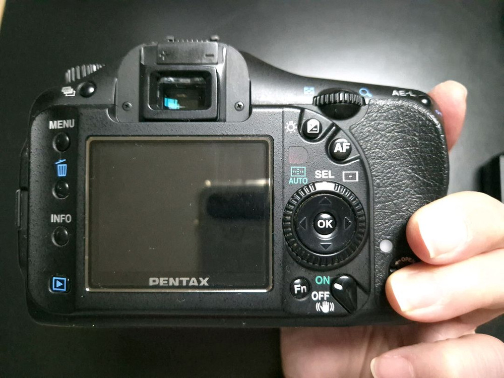 펜탁스 DSLR 카메라 K10D와 18-55mm 번들 렌즈--2