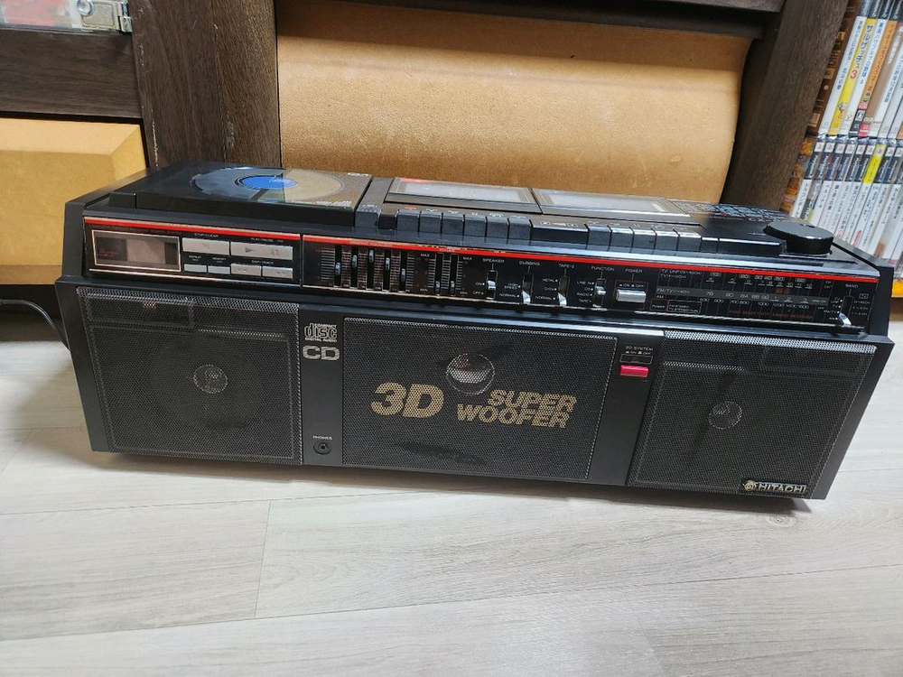 레트로 감성 자극! 나카야마미호 광고모델 희귀,레어제품,소장가치 히타치 CX-CD9 카세트 오디오 을 만나보세요--2