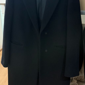 무신사 스탠다드 블랙 롱 코트 L 이미지