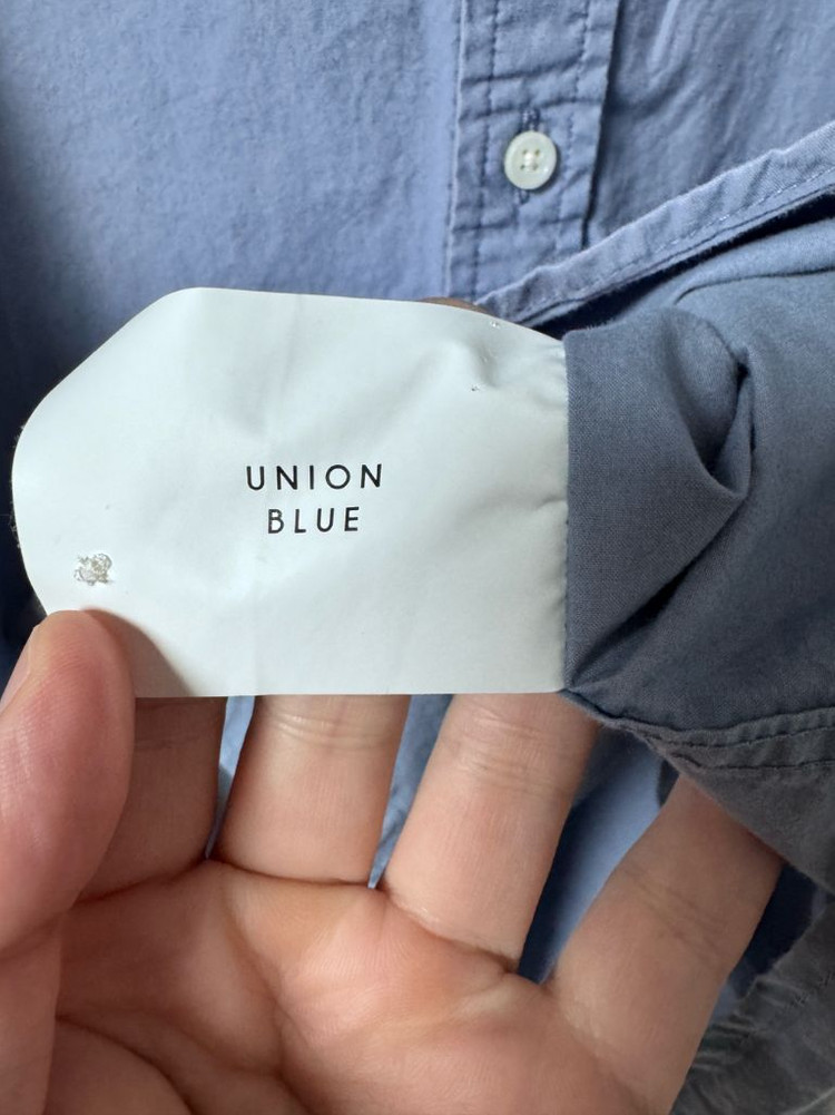 유니온블루 런드리셔츠 아이스블루 XL 이미지