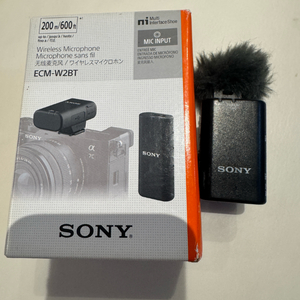 소니 ECM-W2BT 무선 마이크