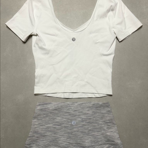 룰루레몬 얼라인 티셔츠 숏슬리브
