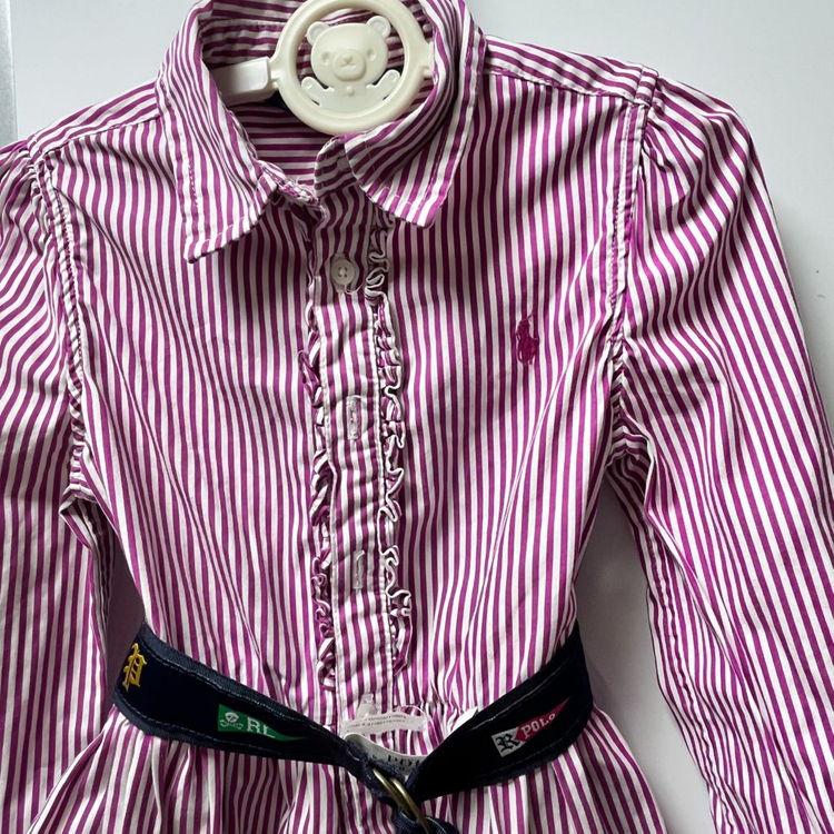 폴로 원피스 4T--1