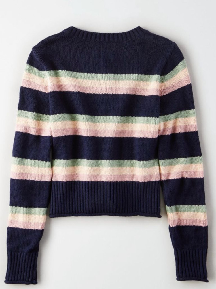 (새상품) 아메리칸이글 스트라이프 가디건 이미지