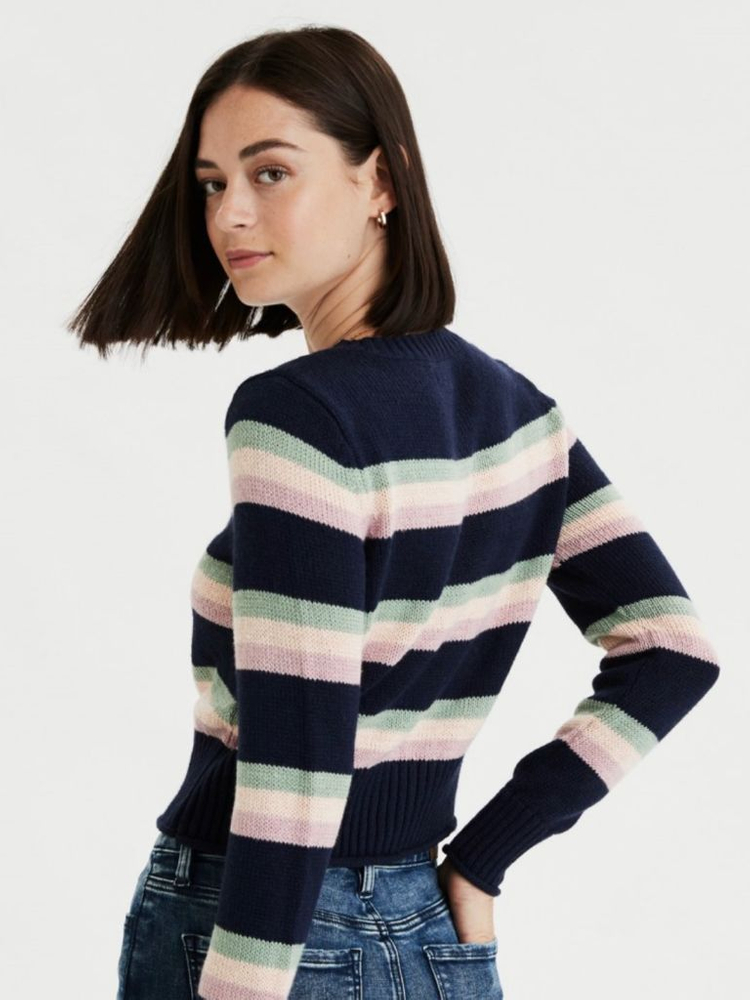 (새상품) 아메리칸이글 스트라이프 가디건 이미지