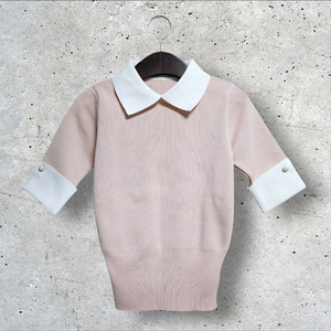 니트 골프 반팔 카라티 (90/S) 이미지