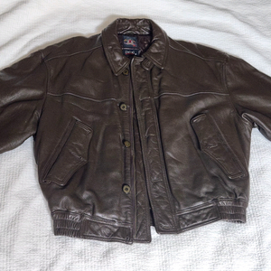 ixiz 빈티지 리얼레더 자켓