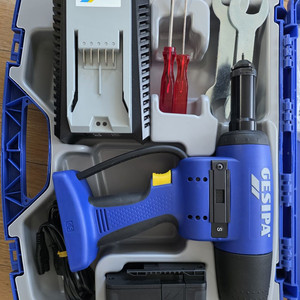 [전동 팝너트건] 독일산, 게시파(GESIPA) FireBird Pro GE 전동 팝너트건 (풀박스/상태 최상)