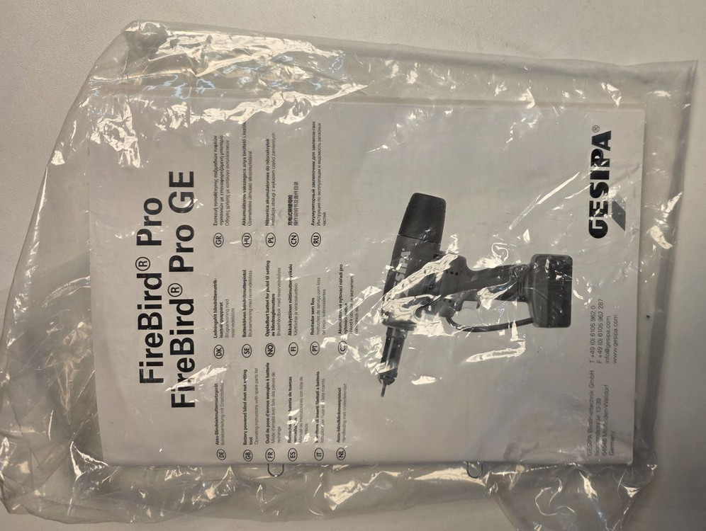 [전동 팝너트건] 독일산, 게시파(GESIPA) FireBird Pro GE 전동 팝너트건 (풀박스/상태 최상)--7