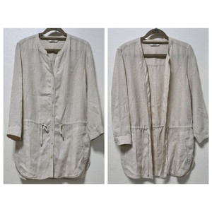 BCBG 린넨 마 블라우스 자켓