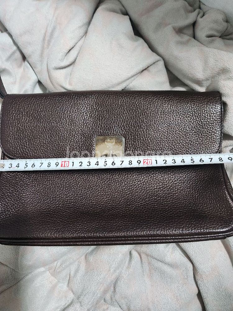 가죽 클러치백 엠씨엠--4