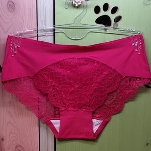코랄핑크 레이스 누디 노라인팬티 90S 이미지