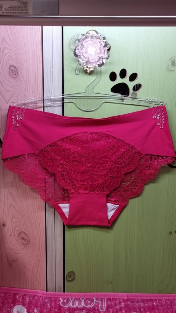코랄핑크 레이스 누디 노라인팬티 90S 이미지