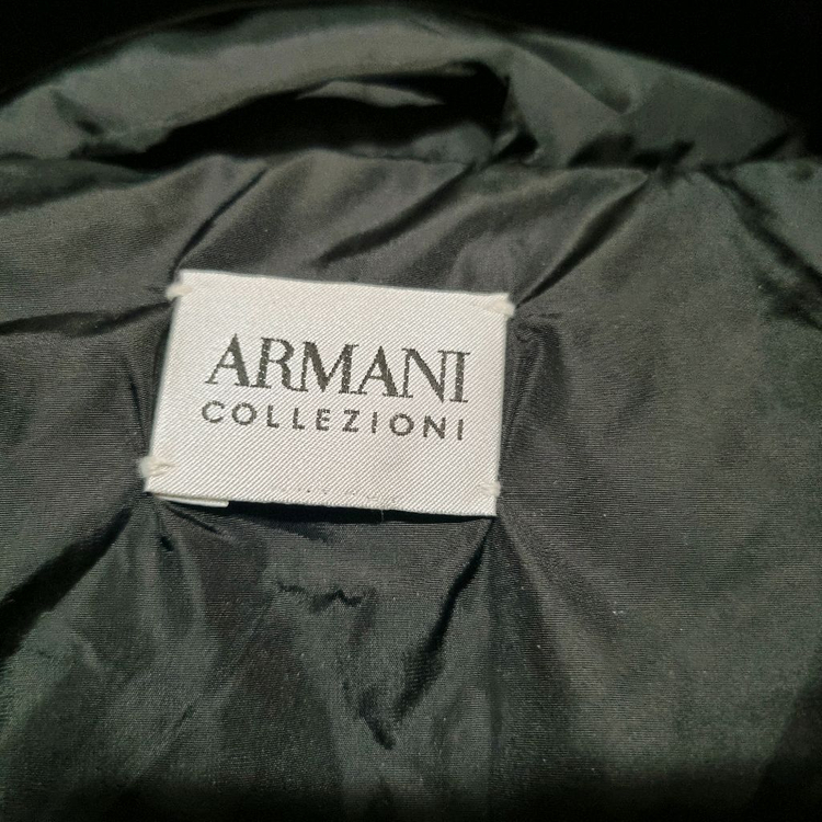 알마니 꼴레지오니 정품 오리털 패딩--4