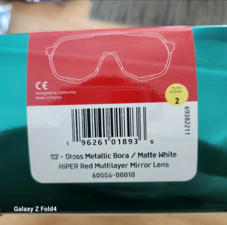 100% 보라 S2 선글라스 새상품 이미지