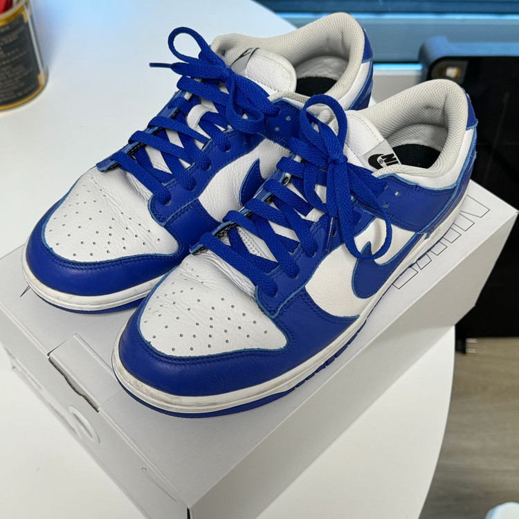 나이키 덩크 로우 켄터키 블루 275 사이즈 팝니다. 바이유 DO7413-991 Nike 운동화 스니커즈 이미지