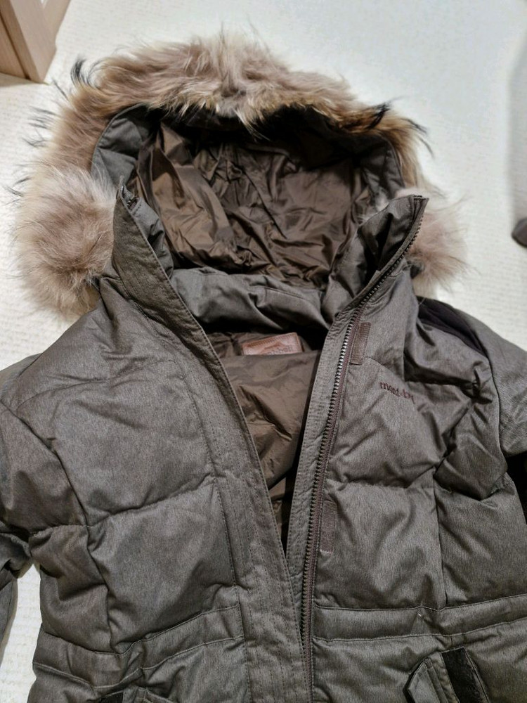 몽벨 패딩 90 사이즈 상태좋음--4