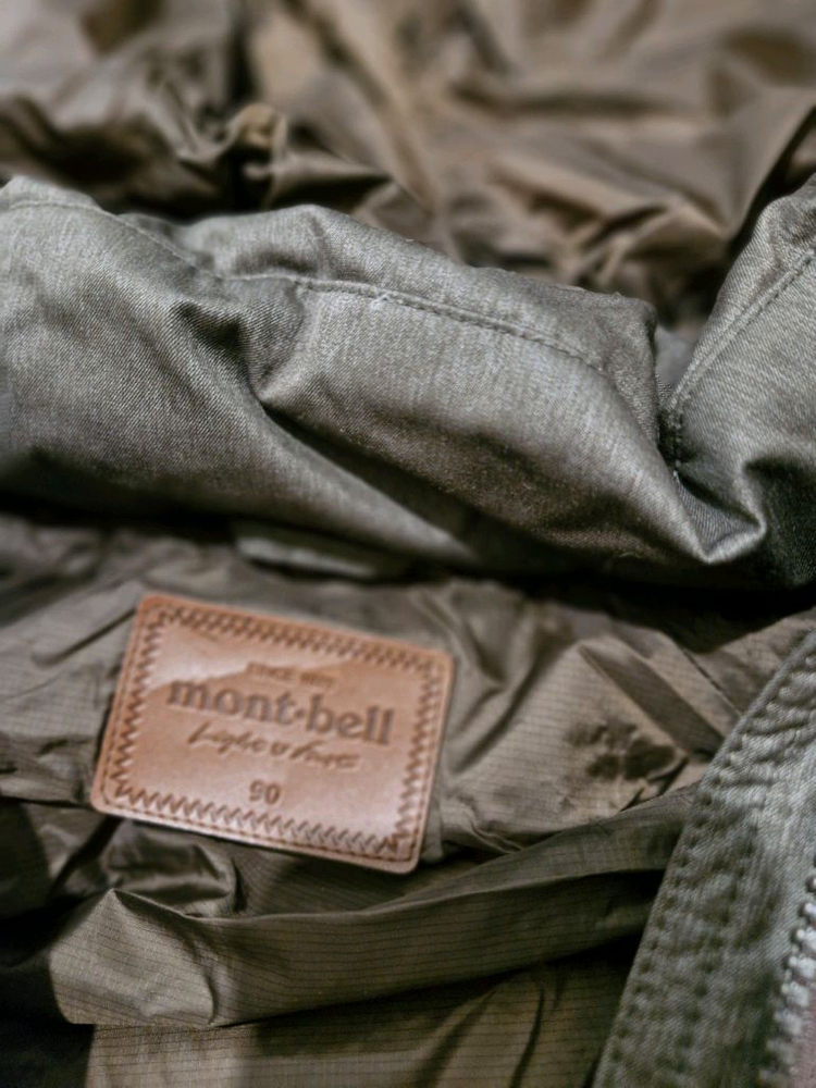몽벨 패딩 90 사이즈 상태좋음--6