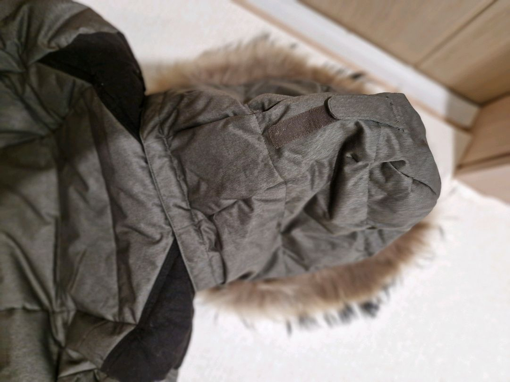 몽벨 패딩 90 사이즈 상태좋음--8