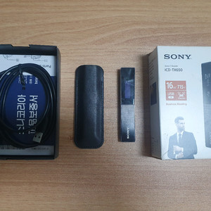 소니 ICD-TX650 디지털 녹음기