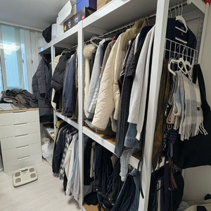 시스템 행거 옷장