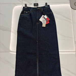 타미딘스 데님 하이웨스트 맥시 스커트