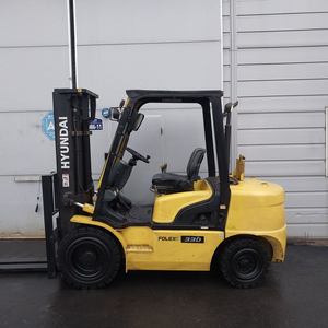 현대 중고디젤지게차 3.3톤 1126시간사용 자동발양개식장착 포렉스33D