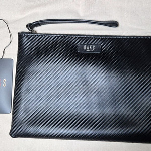 닥스 남성 블랙 클러치 백