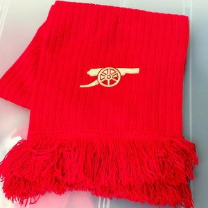 아스날 아크릴 머플러 스카프 영국산