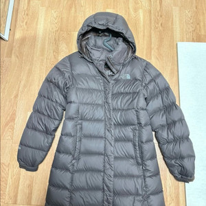 노스페이스 구스 롱다운