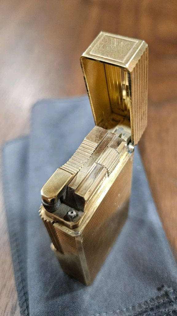 빈티지 듀퐁 라인1 금장 라이터 이미지