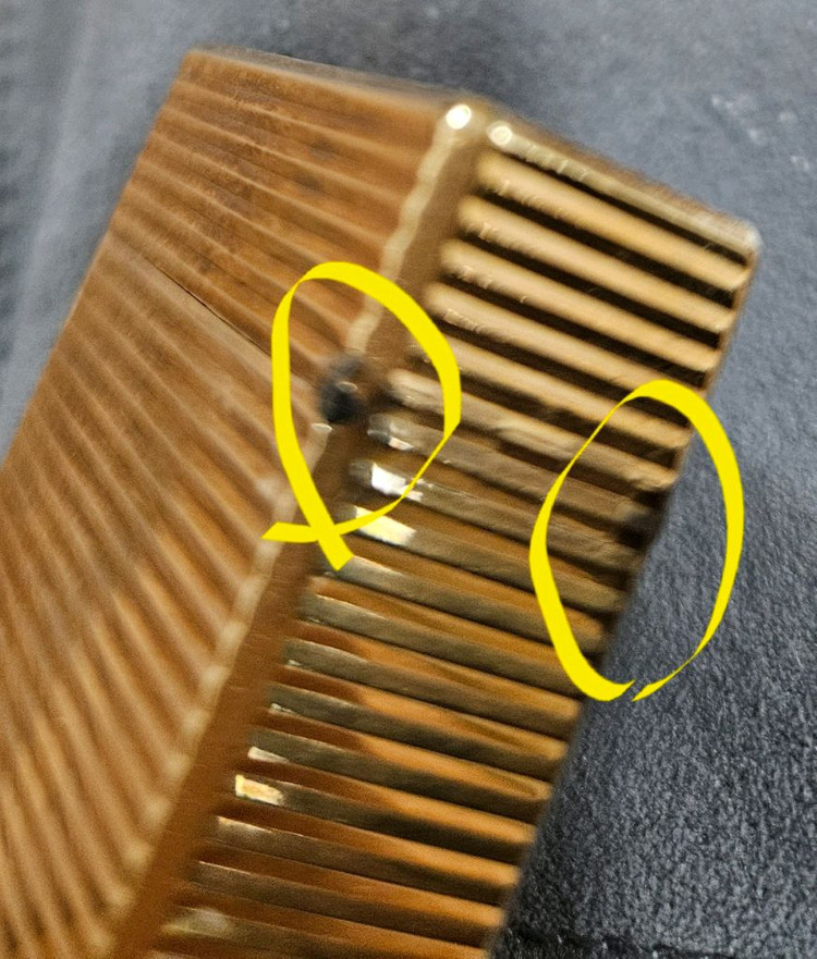 빈티지 듀퐁 라인1 금장 라이터 이미지