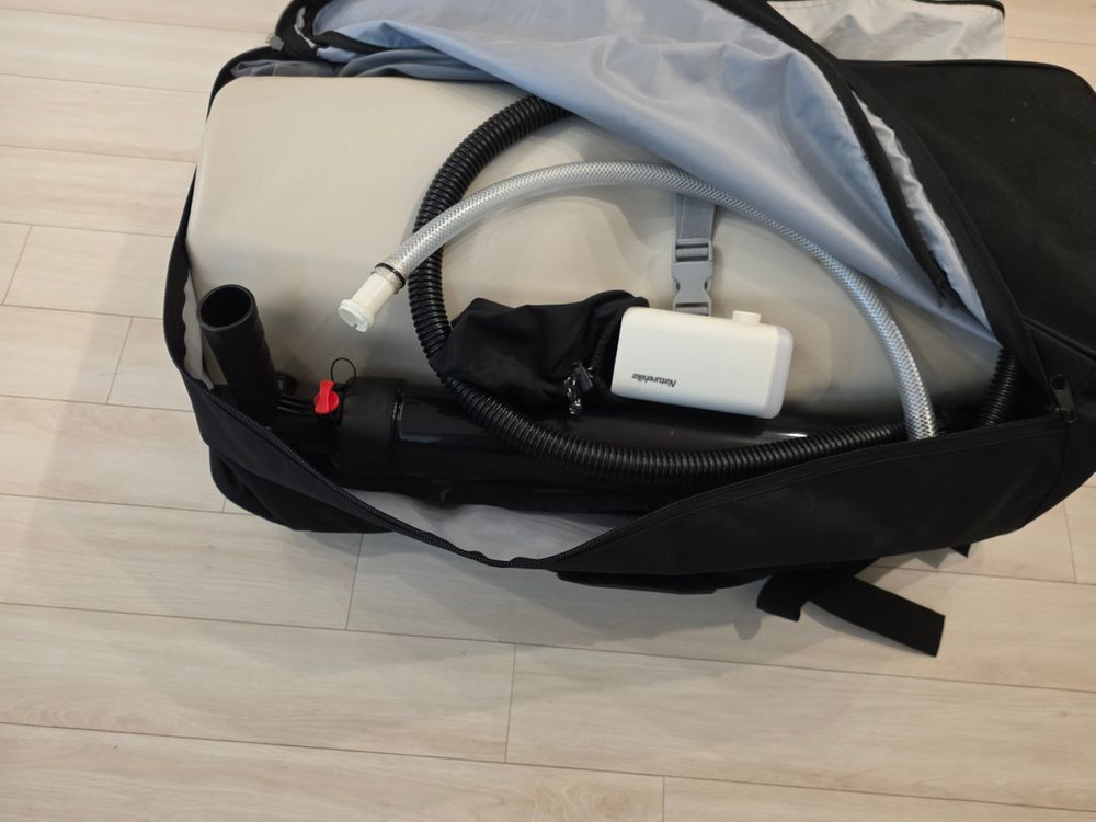 안나한 330 버건디, 세컨드스텝 하비타프, 제백 에어매트 260 (망치, 팩, 가방 포함) 이미지