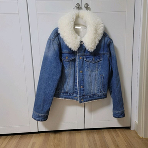 [국내제작] 양털 데님자켓_새제품