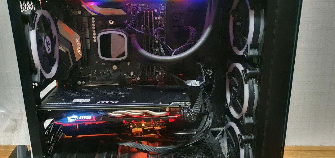 라이젠 7 2700X/ GTX 1060 6GB / X470 AORUS/ DDR4 16G 2x 3 48GB 본체 이미지