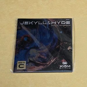 엑시옴 지킬앤하이드C55 탁구 러버 새상품